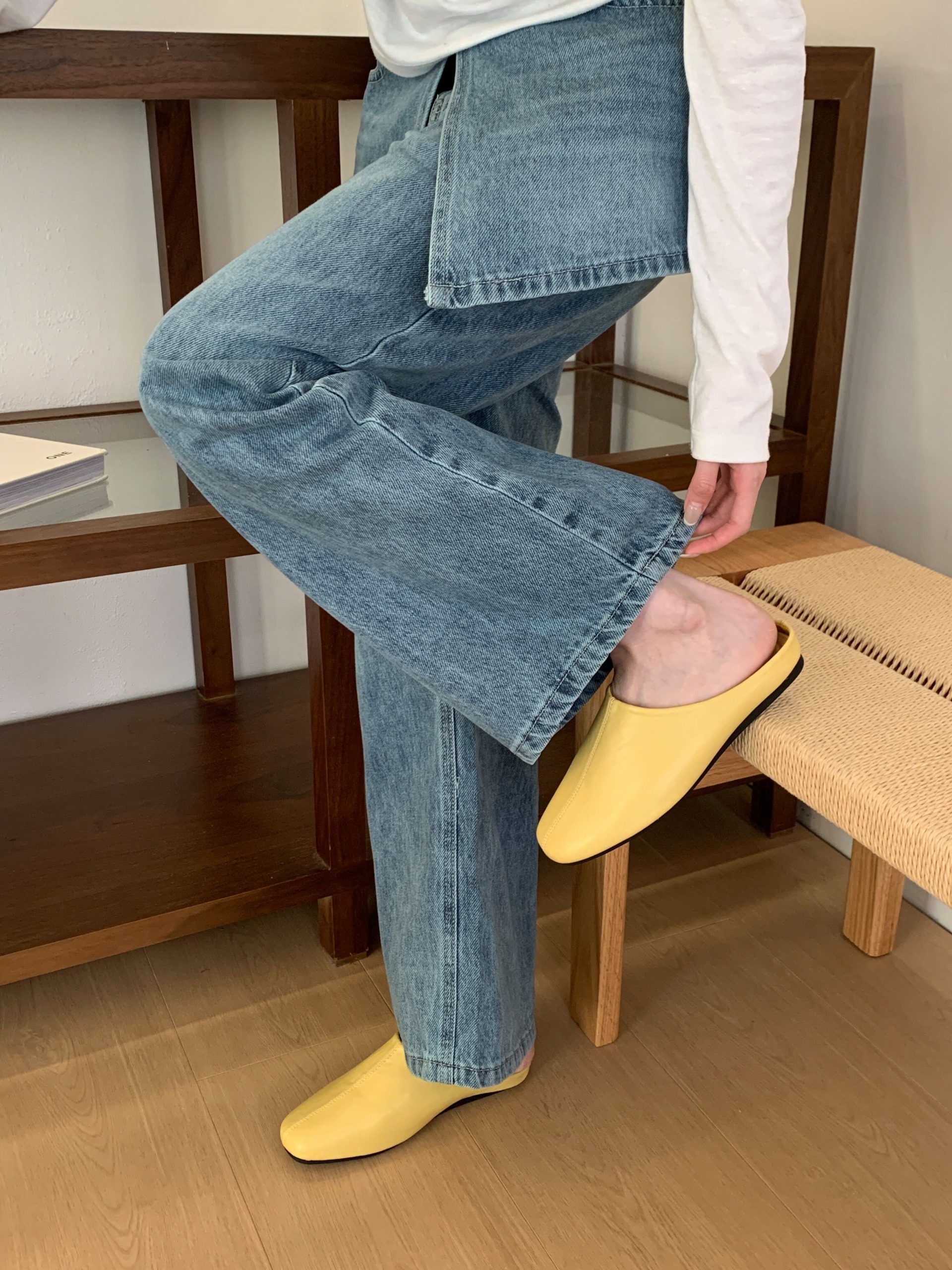 Premium Soft Women's Slippers Summer Outdoor Closed Toe Flat Lazy One-Step Casual Mules - Image 3